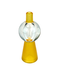 Gemini Art Glass Booblay Carb Cap CFL Papaya Terps