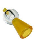Gemini Art Glass Booblay Carb Cap CFL Papaya Terps