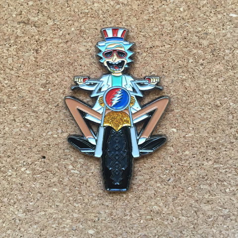 Grateful Dead - Motorcycle Rick Pin