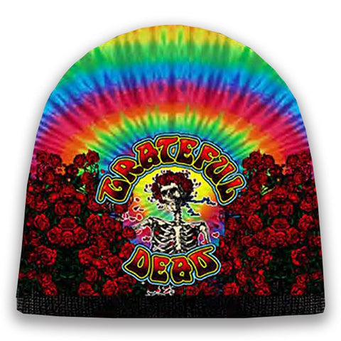 Grateful Dead - Tie Dye Bertha Roses Knit Beanie