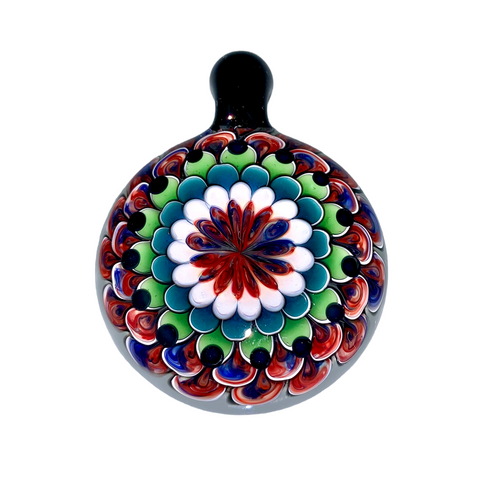 JuJu Glass Ameryllis Dot Stack Pendant