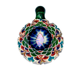 JuJu Glass Desert Diamond Dot Stack Pendant